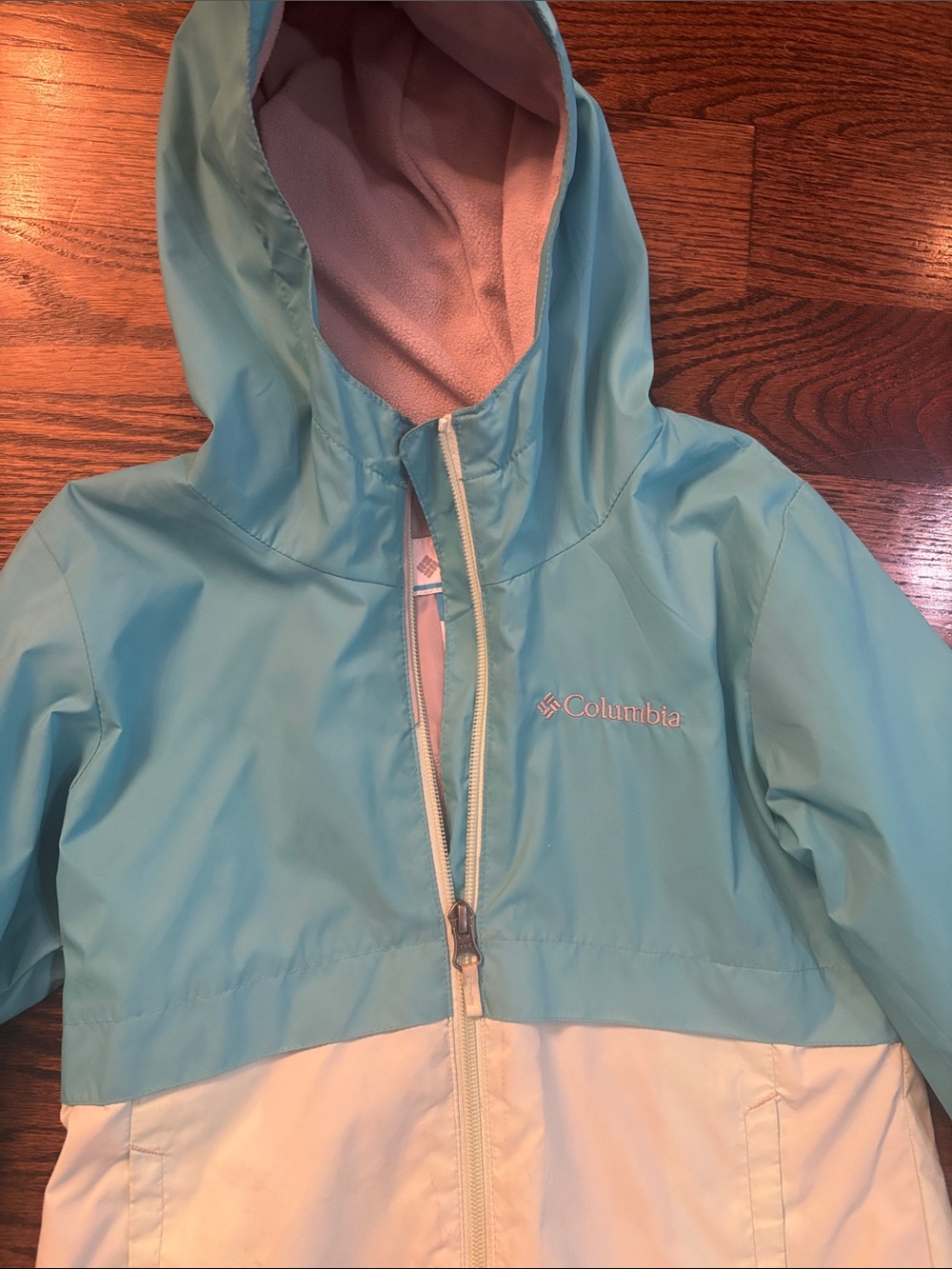 Columbia Kids Aqua Hooded Raincoat